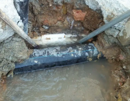 麻栗坡测漏水之水管漏水